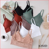 Josid Sexy And Chic Woman Adjustable Straps Bra Low Back Top Stretchable Brallete