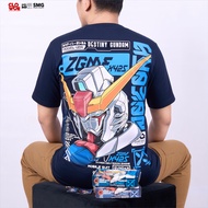 CLOWOR ZGMF-X42S Destiny Shinn Asuka Mobile Suit Gundam SEED Destiny Anime Kaos T-Shirt 24s 185GSM