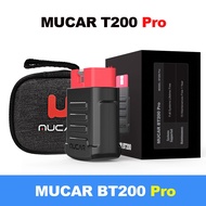 MUCAR BT200 PRO Obd 2  Auto All Systems DIagnosis 15 Resets Functions Automotive Diagnostic Tools Bl