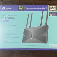 出售全新 TP-Link Archer AX23 AX1800 Dual-Band Wi- Fi 6 Router 雙頻路由器