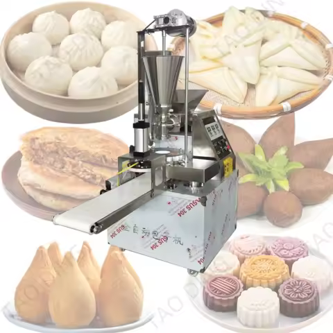 Customized Automatic Nepali Momo Machine Steamed Stuffed Bun Maker India Siomai Siopao Steamer Comme