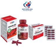 Thực phẩm bổ sung sắt Feron B9 Mediphar Usa Lọ 200 viên nang mềm (Bổ sung sắt và các vitamin tạo máu