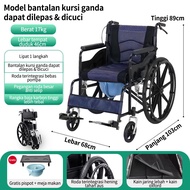 Kursi Roda Lipat Portable Traveling Kursi Roda Medis Wheel Chair Kursi roda trevel Kursi roda murah