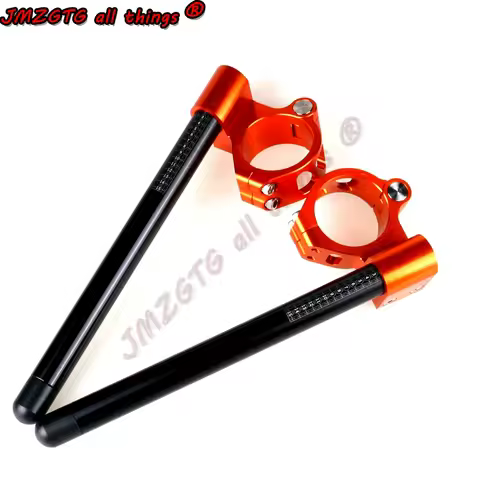 Universal Racing Adjustable CNC 51MM Motorcycle Racing Clip On On Fork Handlebar