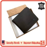 Timberland/Lee/Giorgio Armani Wallet Genuine Leather Short Wallet Dompet Beg Duit Lelaki Kulit Lembu