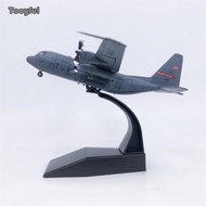 [Tooyful] US Air Force 1:200 Scale C130 Transport Aircraft with Stand Airplane Model for