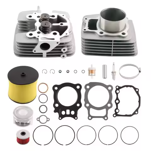 Motorcycle Engine Cylinder Head Gasket Top End Kit 78.5mm Motor for Honda Rancher 350 TRX350 2000-20