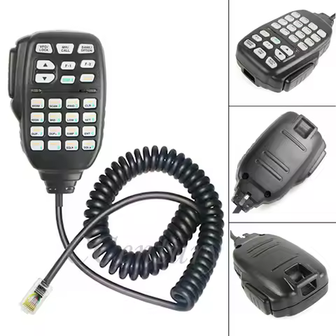 Portable 8 Pin Microphone Mic PTT DTMF HM-133V for ICOM Mobile Radio ID-800H ID-880H IC-2200H IC-V80