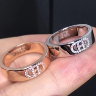 Best Sellers❤ High-End New Style Thick Silver Version Pig Nose Ring Girls Hollow Diamond Design Pig 