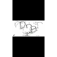 Honda Civic SO4 so3 ek4 Ek9 VIRS SI CRV door check rm140 per pc original Honda new parts 600gm