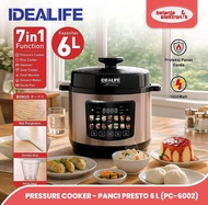 IDEALIFE PC-6002 PRESSURE COOKER - PANCI PRESTO 6 LITER
