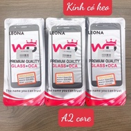 PRESSED GLASS WITH OCA ADHESIVE SAMSUNG A2 CORE - SCREEN PRESSED GLASS WITH OCA ADHESIVE SAMSUNG A2 