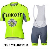 NEW  Saxo Bank Tinkoff Team Cycling Jersey Sets MTB Bicycle Bike Breathable shorts Clothing Cycling 