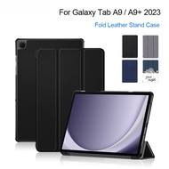 Case For Samsung Galaxy Tab A9 Plus 11" A9+ Magnetic Flip Leather Protective Tablet Shell For Tab A9 8.7 Inch Stand Cover