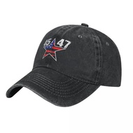45 47 Trump Baseball Cap Vintage USA Flag Street Style Unisex Teens Hip Hop Dad Hats Design Tennis S