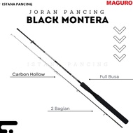 Joran Pancing Maguro Black Montera 150 165 180 cm 6-14lb