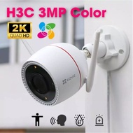 Ezviz outdoor wifi Camera H3C 2MP | H3C 3MP | H3C 5MP Night color, 2-way conversation. Genuine