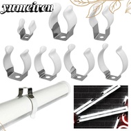 YUMEIREN 5Pcs Spring Terry Clip, Base Tool Clamp Holders Lamp Tube Clip,  Fixing Clips T3/T4/T5/T6/T