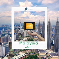 【 eSim】【Malaysia】 Unlimited Daily Data 4G eSim Plan