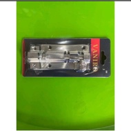 Chrome door slot lock 3" (8cm) vaniro slot lock/ 3" (8cm) vaniro door slot length/ 8cm