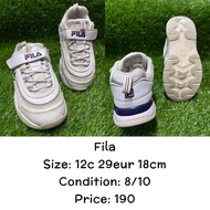 2pcs fila shoes for kids