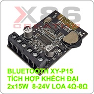 MẠCH BLUETOOTH XY-P15 2x15W 8-24VDC X86