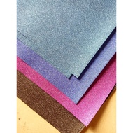! (5Pcs) Plain Glitter Plastic Wrapping Paper, book covers, rainbow wrapping paper, hamper wrapping