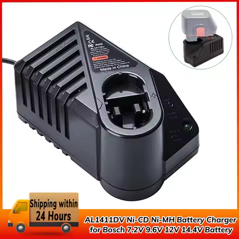 NEW AL1411DV Ni-CD Ni-MH Battery Charger for Bosch 7.2V 9.6V 12V 14.4V Battery GSR7.2 GSR9.6 GSR12 G