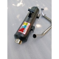 Exzos Red Leo,NLK, Apido, Kou Mahchai, Daeng sai4 racing cutting exhaust 28mm Ego v1/v2 Nouvo Avanti