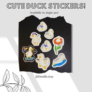 Cute and funny duck stickers! (Doodle.icsy)