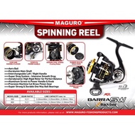 Reel UL Maguro Barra SW 500 800 Ultra Light Salt Water Power Handle