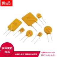 In-Line Self-Recovery Fuse Tube 250V 0.02A/0.18/0.3/0.5/0.65A/0.8A/1/1.5A