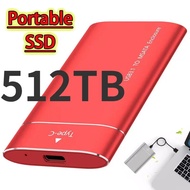 1TB External Portable SSD Solid State Drive สําหรับแล็ปท็อปพีซีสมาร์ทโฟน 256TB 8TB 30TB Mobile Electronic Data Storage Hard Disks