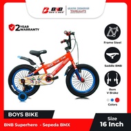 Sepeda Anak BMX BNB Superhero Ukuran 16 Inch - Shinchan x Tahilalats