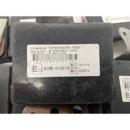 [USED] TOYOTA HILUX Innova Fortuner CONTROL MODULE ID Immobilizer ECU 89780-71020 89780-71040 K2