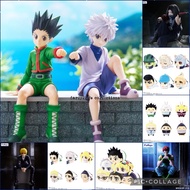 FURYU Hunter x Hunter Noodle Stopper Figure Fuwakororin Potekoro HXH Gon Killua Anime Plush Original