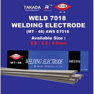 TAKADA WELD 7018 (MT-48) Welding Electrode (5kg) (AWS E7018)