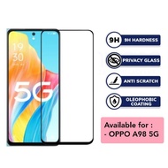 LAYAR Tempered Glass Full Screen Oppo A98 5G Anti-Scratch Glass/