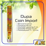 Imported Gold Coin Hio Incense 3 Sticks - 49 Cm