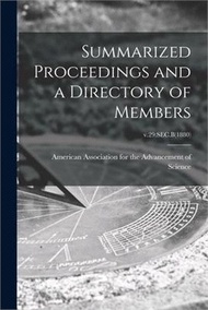 45503.Summarized Proceedings and a Directory of Members; v.29: Sec.B(1880)