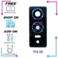 For Vivo Y76 5G Camera Glass Lens Cover Frame Kaca