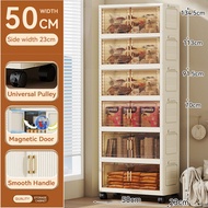 60CM-80CM Larger Multipurpose Double Sided Opening Storage Cabinet Foldable/Stackable Storage Box
