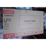 Nvision 32’’ Smart Tv With YouTube Netflix Bluetooth Wifi Android
