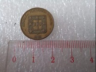 1982年澳門硬幣 福字壹毫一毫子 Macau Coin 10AVOS
