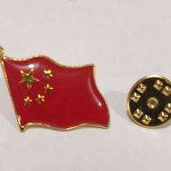 CHINA national flag logo Pin