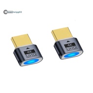 2Pcs -Compatible Dummy Plug 4K HDR Virtual Monitor EDID Headless Ghost Emulator Support 4k 60Hz 1080