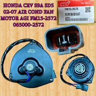 HONDA CRV S9A SD5 02-07 AIR COND FAN MOTOR AGI FM15-2572 065000-2572 READY STOCK