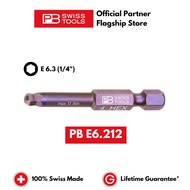 PrecisionBit PB Swiss Tools E 6.3 (1/4″), with ball point PB E6 212