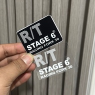RT STAGE 6 STICKERS