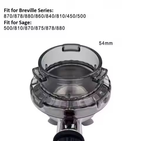 54mm Precision-Fit Coffee Dosing Funnel for Breville Barista Express/Pro/Touch (870/878/880)&Sage Se